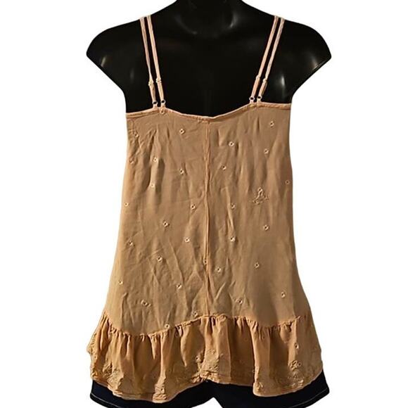 Kendall & Kylie Floral Print Sleeveless Tunic with Ruffle Hemline - Size Large - Picture 5 of 5